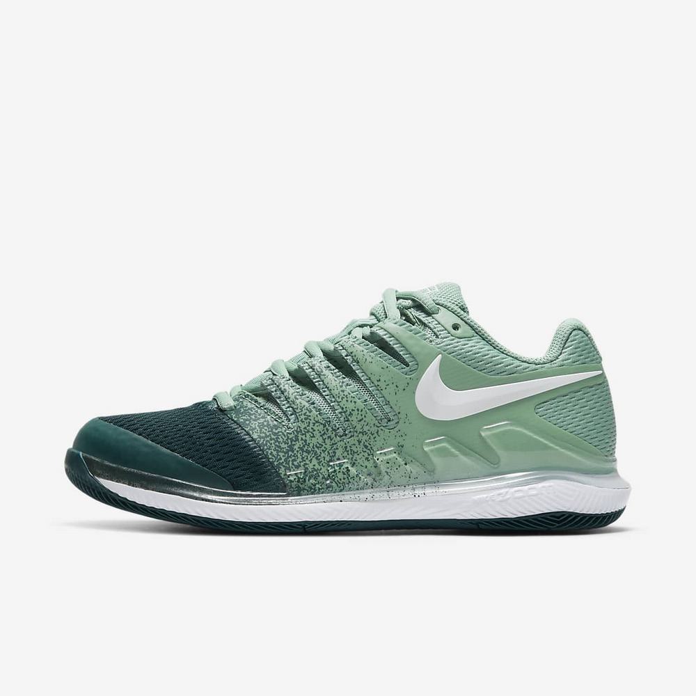 Chaussure De Tennis Nike NikeCourt Air Zoom Vapor X Vert 0645-172 Healing Jade/Dark Atomic Teal/White Femme | JVP-44207033